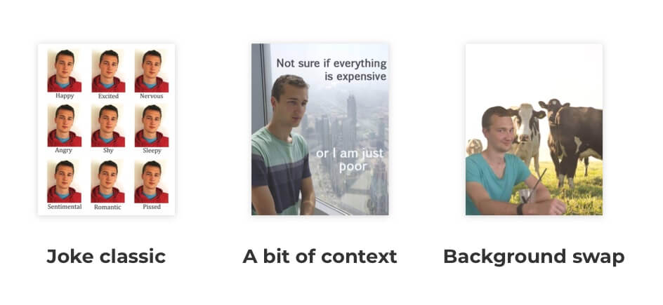 A list of Meme pictures by me